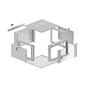 LANBERG 19inch wall-mounted rack 6U