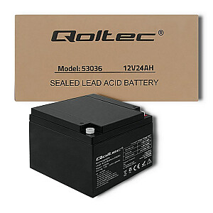 QOLTEC 53036 Qoltec Battery AGM   12V