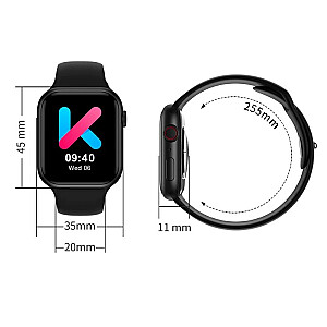 Умные часы Kumi KU3 META Enhanced серого цвета