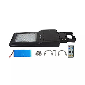 Уличный светильник на солнечных батареях V-TAC 40Вт LED Черный IP65 120Лм/Вт VT-ST42 4000K 4800лм