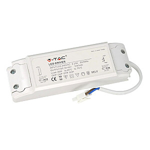 LED panelis V-TAC 40W 600x600 PMMA 120Lm/W VT-6060-6 6400K 4950lm