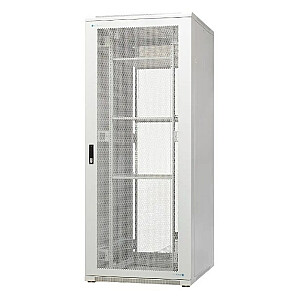 EMITERNET Отдельностоящий каркасный серверный шкаф EmiterNet Top, 42U, передние/задние двери, перфорированный лист, 800x1000x1980 мм (ширина/глубина/высота) EM/ND-8042