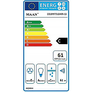 MAAN Elba 2 W 731 kapuce melna