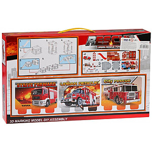 Autostāvvieta Fire ugunsdzēsēju tematikā 44 detaļas H170209