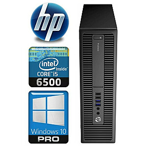 HP 600 G2 SFF i5-6500 8GB 240SSD WIN10Pro Renew