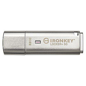 Kingston IronKey Locker+ 50 32 ГБ USB 3.0
