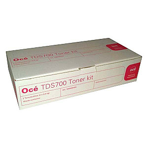 OCE 1060047449 Tonera kasetne TDS700 2 gab. Oriģināls melns