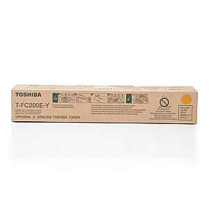 Toshiba Toner T-FC200E-Y kasetne 1 gab Oriģināls Dzeltens