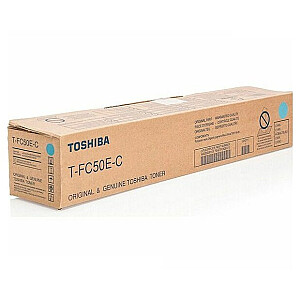 Тонер-картридж Toshiba T-FC50EC 1 шт. Оригинальный Голубой