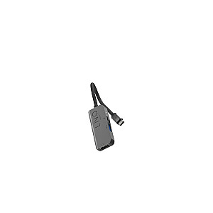 LINQ byELEMENTS LQ48000 — 3-in-1 4K HDMI adapteris ar PD un USB-A