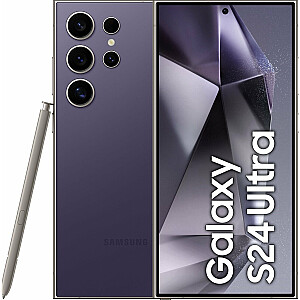 Samsung Galaxy S24 Ultra 5G 12/512 GB Dual SIM karte, titāna violeta (S928)