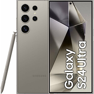 Samsung Galaxy S24 Ultra 5G 12/512 GB Dual SIM karte, titāna pelēka (S928)