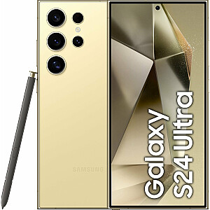 Samsung Galaxy S24 Ultra 5G 12/512 GB Dual SIM, titāna dzeltens (S928)