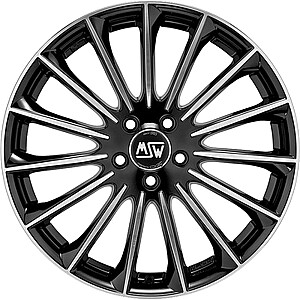MSW 30 Gloss Black Full Polished 7,5x17 5x112 ET35 CB73,1 60° 735 kg W19321503T56 MSW
