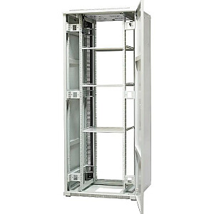 EMITERNET Отдельно стоящий каркасный шкаф EmiterNet Top, 42U, передняя дверь лист металл/стекло, 800x800x1980мм (ширина/глубина/высота) EM/SH05D-8842