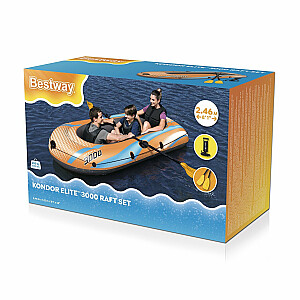 Bestway 61145 Piepūšamā Laiva 246 x 122cm