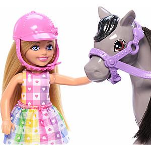 Кукла Барби Mattel Челси Кукла + Пони HTK29