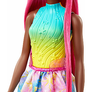 Кукла Барби Mattel Кукла-единорог с длинными волосами HRR01
