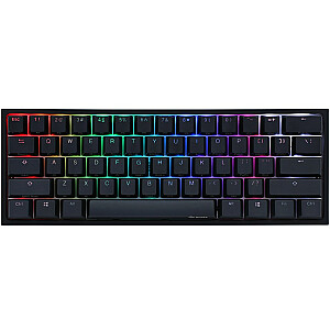 Игровая мини-клавиатура Ducky One 2, MX-Blue, RGB-LED, черная