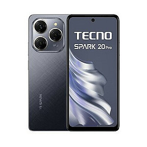 TECNO SPARK 20 Pro 8/256 GB Moonlight, melns