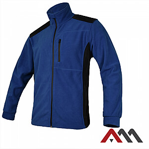 Флисовая куртка с равейслем. синий XL