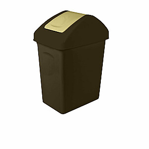 Контейнер для мусора 10л коричневый