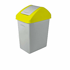 Контейнер для мусора 10л желтый