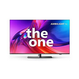 Philips The One 4K UHD LED Android™ TV 50" 50PUS8818/12 3-сторонняя подсветка Ambilight 3840x2160p HDR10+ 4xHDMI 2xUSB LAN WiFi DVB-T/T2/T2-HD/C/S/S2, 40 Вт