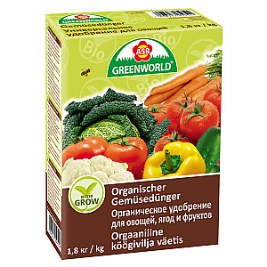 Органическое удобрение для овощей, ягод и фруктов 1,8кг.