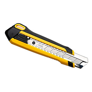 Нож для бумаги Deli Tools EDL025 25 мм SK4 (желтый)