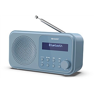 Sharp Tokyo Digital Radio DR-P420(BL) Blue Portable Bluetooth Wireless connection