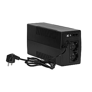 UPS Rebel Nanopower Plus 650 | Bezsaistē | Sine| 650VA | 360 W | LCD | USB