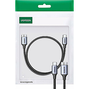 Ugreen USB-C — microUSB kabelis 0,5 m pelēks (15231)