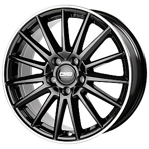 CMS C23 Diamond Rim Black Gloss 8x18 5x108 ET48 CB63,4 60° 725 kg C23 808 48 56 DRB CMS