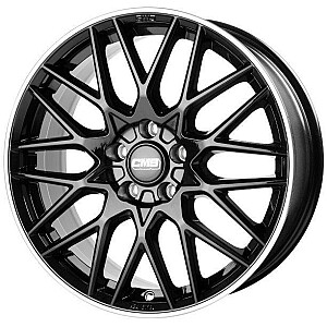 CMS C25 Diamond Rim Black Gloss 7x17 5x108 ET48 CB65,1 60° 690 kg C25 707 48 13 DRB CMS