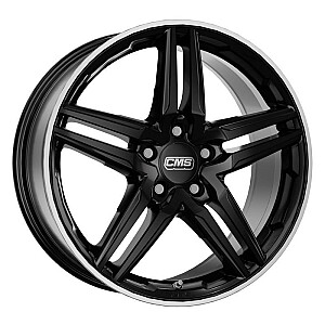 CMS C29 Diamond Rim Black Gloss 7,5x17 5x112 ET40 CB66,5 R14 740 kg C29 757 40 82S DRB CMS