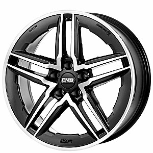 CMS C29-AERO Diamond Black Gloss 8x19 5x120 ET58 CB65,1 R14 C29 809 58 71S DB CMS