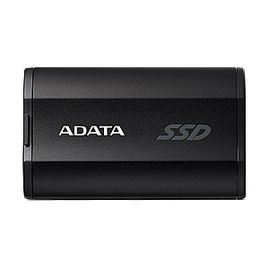 External SSD ADATA SD810 2TB USB-C Write speed 2000 MBytes/sec Read speed 2000 MBytes/sec SD810-2000G-CBK
