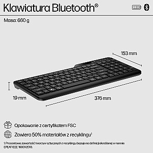 Многофункциональная Bluetooth-клавиатура HP 460