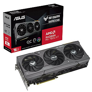 Видеокарта ASUS AMD Radeon RX 7600 XT 16 ГБ GDDR6 128 бит PCIE 4.0 16x 1xHDMI 3xDisplayPort RX7600XT-O16G-GAMING