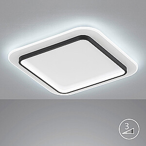 Pl.l.-BLITHE 41W LED 2700K 4600lm balta/melna ar 3 pak.slēdz 21309