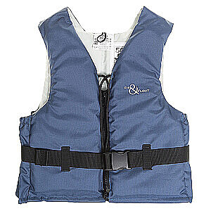 Glābšanas veste Fit&float 49x40x8cm 30-50 kg zila 313443