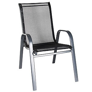 Dārza krēsls 54x68x93cm, pelēks 7069