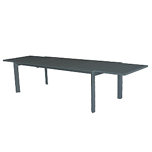 Izvelkams galds, 346/231x104x75cm alumīnija 7436