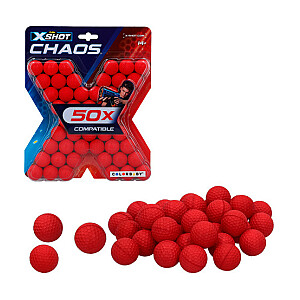 Пенорезиновые шарики 50 шт. X-Shot Chaos ZURU 14+ CB46275