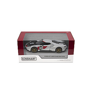 KINSMART Miniatūrais modelis - 2017 Ford GT (Heritage Edition), izmērs 1:38