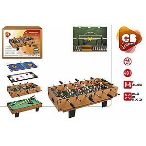 Galda spēle 4 in 1 (ping-pong, gaisa hokejs, futbols, biljards) 5+ CB85327