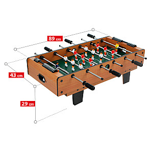 Galda spēle 4 in 1 (ping-pong, gaisa hokejs, futbols, biljards) 5+ CB85327