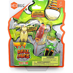 HEXBUG Интерактивная игрушка Nano Real Bugs 3 шт