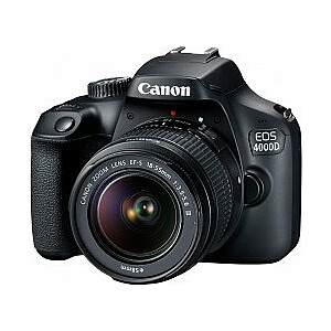 Canon EOS 4000D + EF-S 18-55 DC III objektīvs